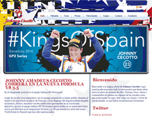 Tablet Screenshot of cecotto.com